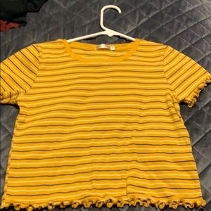 Hearts and hips yellow shirt